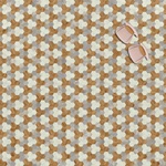 Topshots of White, Grey, Brown Hexagon 351 from the Moduleo Moods collection | Moduleo